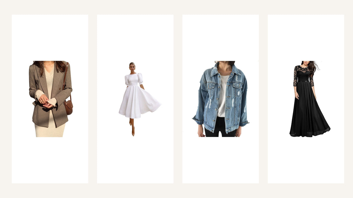 Trois façons d’associer une veste à une robe vintage selon la longueur et la ligne de taille