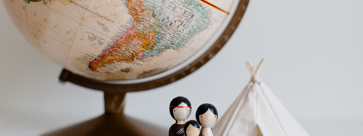 que-faire-dun-globe-terrestre-vintage Image