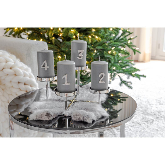 EDZARD Adventskranz Pamplona H 14 cm