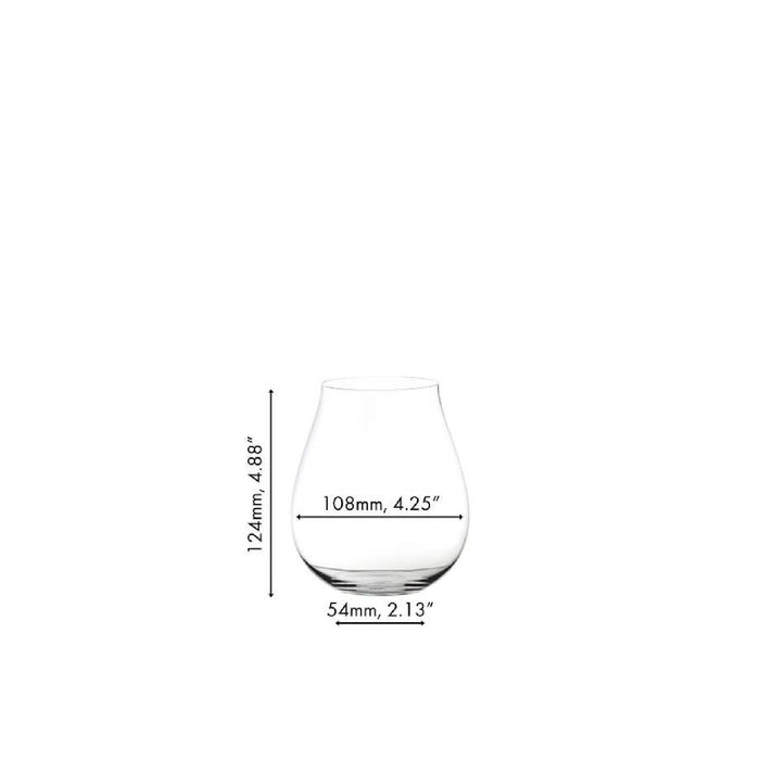 RIEDEL The O Wine Tumbler Neue Welt Pinot Noir