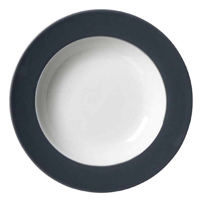 Suppenteller Doppio schwarz