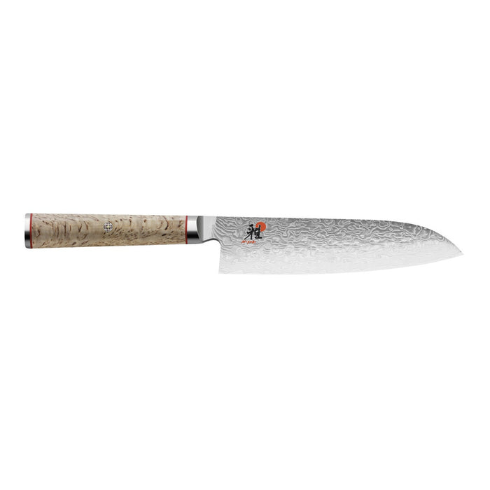 MIYABI Santokumesser, 18 cm | Braun
