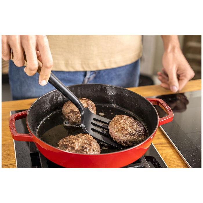 STAUB Wender, 31 cm | Schwarz | Silikon
