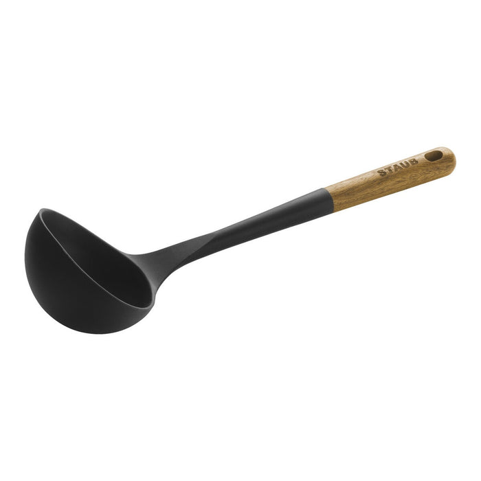 STAUB Suppenkelle, 31 cm | Schwarz | Silikon