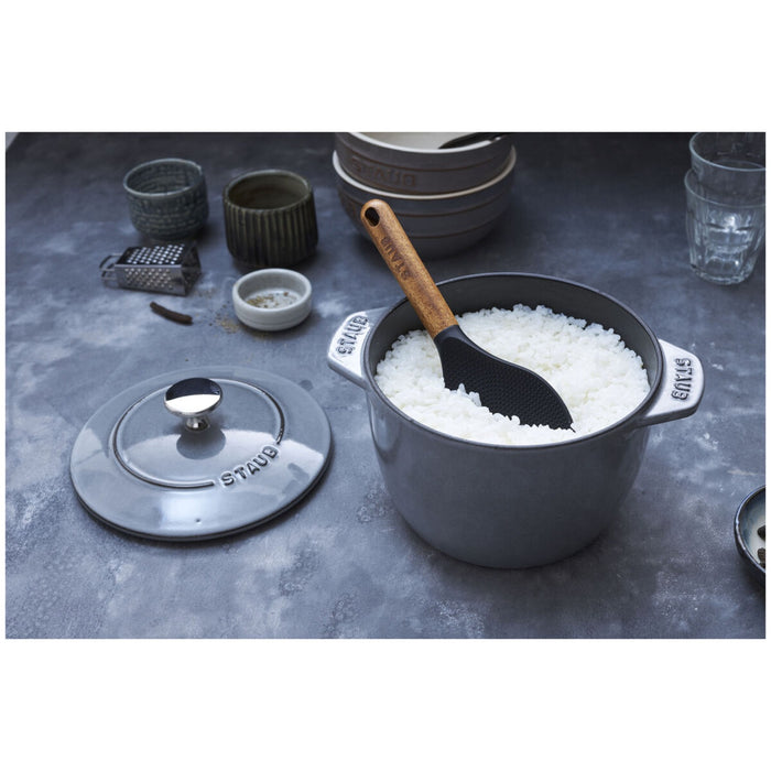 STAUB Reislöffel, 22 cm | Schwarz | Silikon