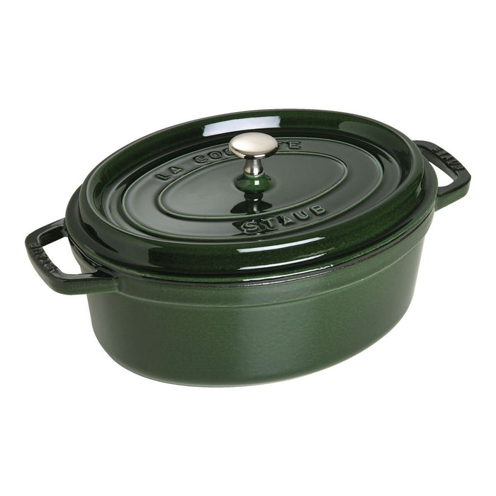 STAUB Cocotte, 37 cm | Graphit-Grau | oval | Gusseisen
