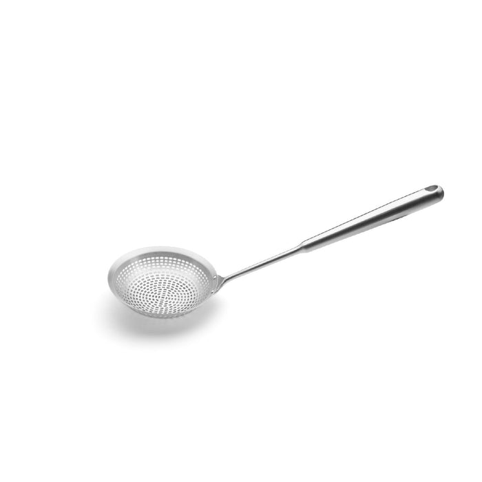 Weis Schaumlöffel mit Rohrgriff tief, gelocht, Ø 14 cm