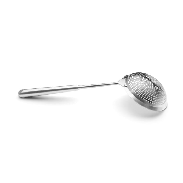 Weis Schaumlöffel mit Rohrgrif tief, gelocht, Ø 16 cm