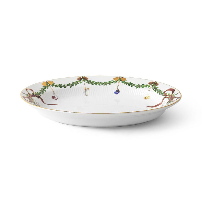 Royal Copenhagen Servierplatte oval 34 cm
