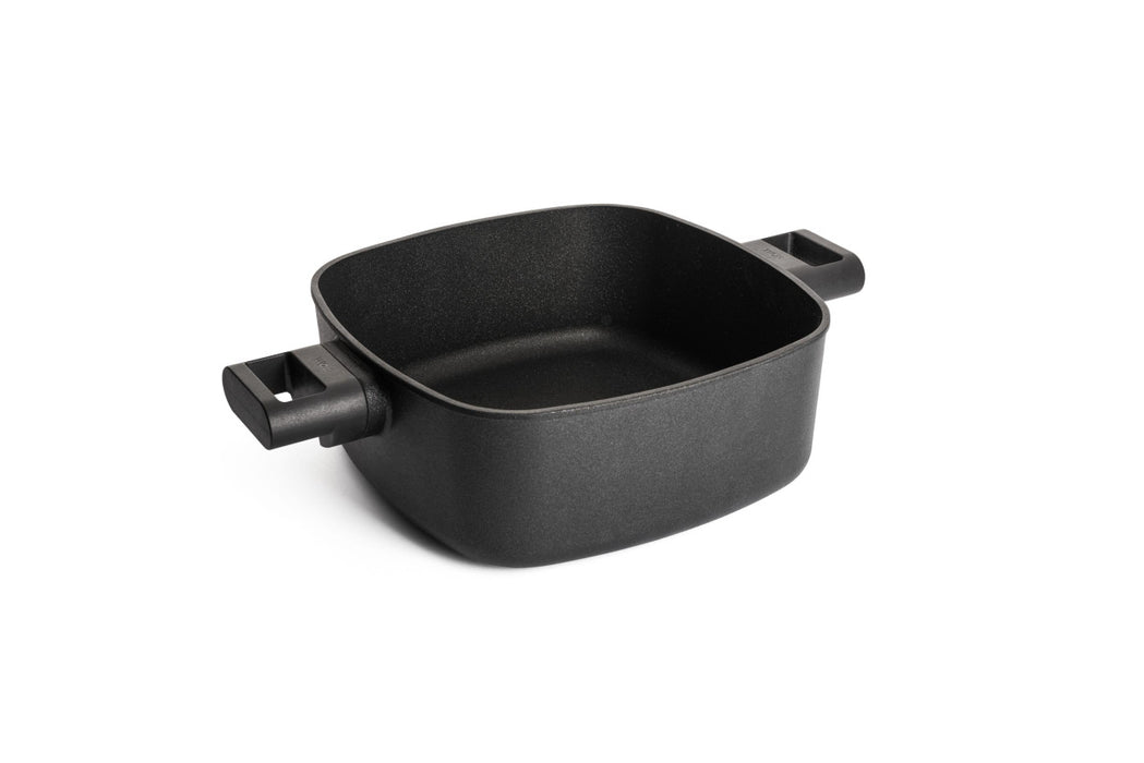Woll, Eco Logic Induktion, Gussbräter, viereckig, 24 x 24 cm, 10,5 cm hoch, 4,3 Liter