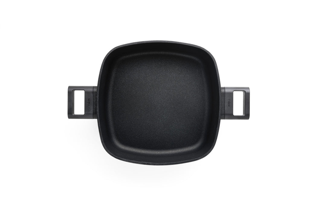 Woll, Eco Logic Induktion, Gussbräter, viereckig, 24 x 24 cm, 10,5 cm hoch, 4,3 Liter