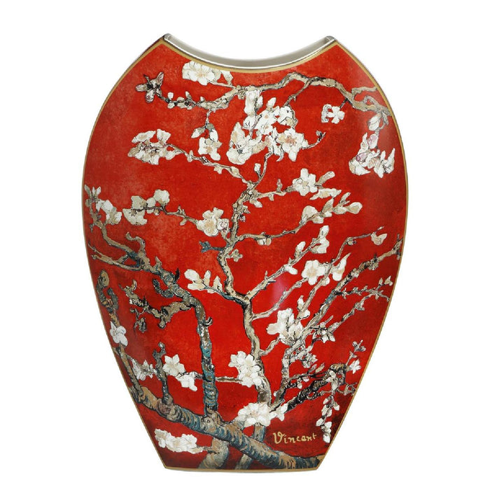 Goebel Vincent van Gogh - Mandelbaum rot Vase