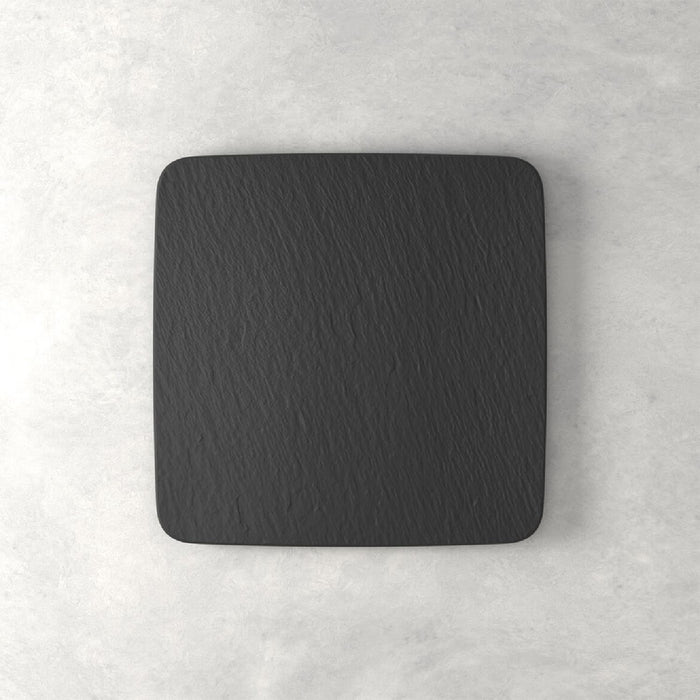 Villeroy & Boch Manufacture Rock Servierplatte quadratisch/Gourmetteller