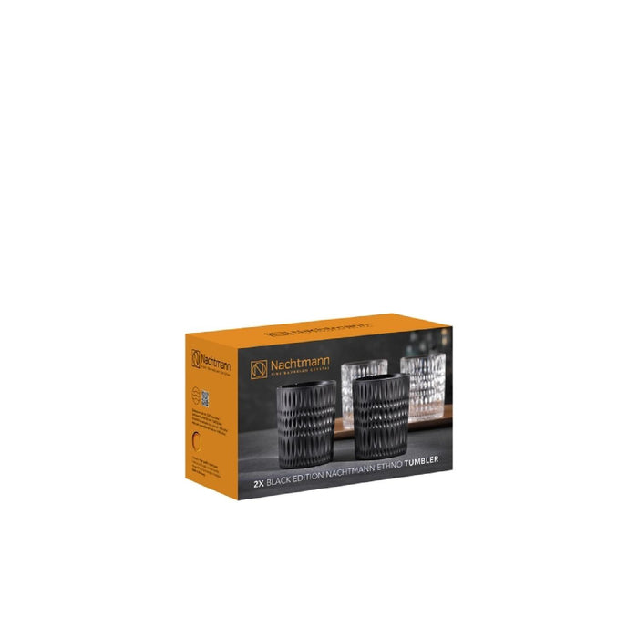 Nachtmann Ethno Tumbler - Schwarz 2er Set