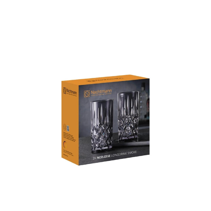 Nachtmann Longdrink Smoke, Noblesse 2er Set