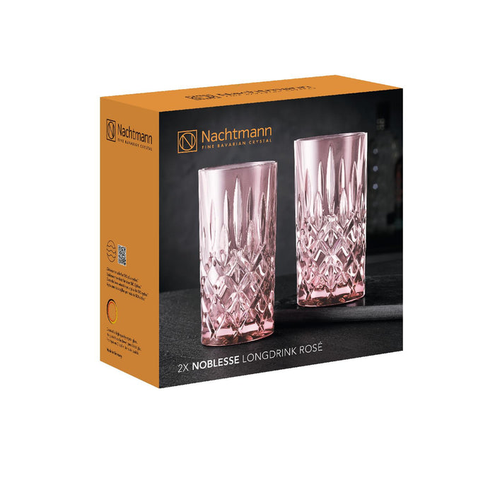 Nachtmann Longdrink ROSÈ Noblesse, 2er Set