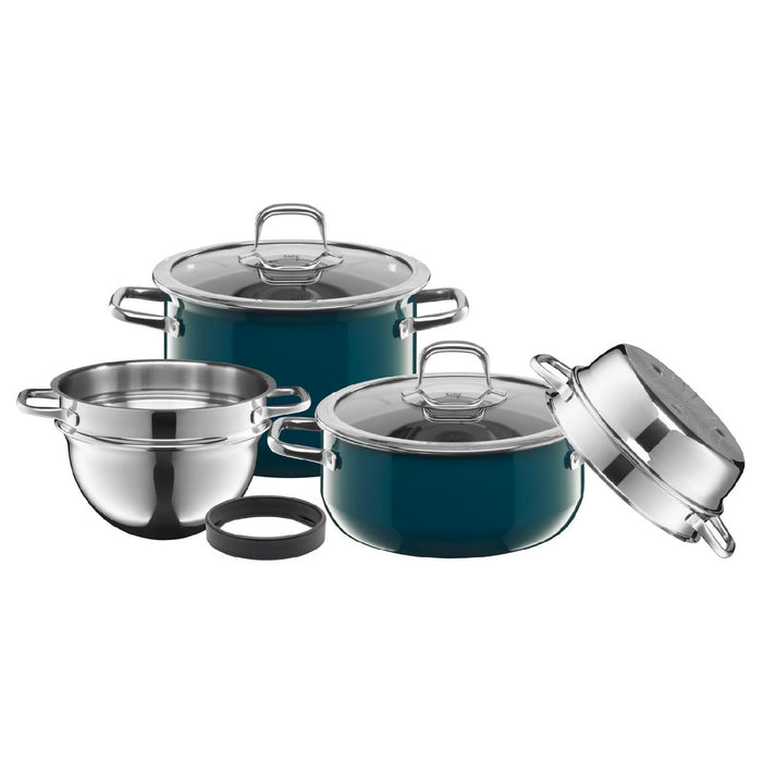 Silit Topf- Set Compact Petrol 4- teilig