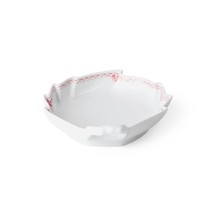 Royal Copenhagen Coral Lace Dish Leaf Shaped 23cm