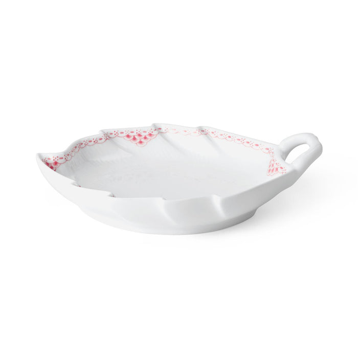 Royal Copenhagen Coral Lace Dish Leaf Shaped 23cm