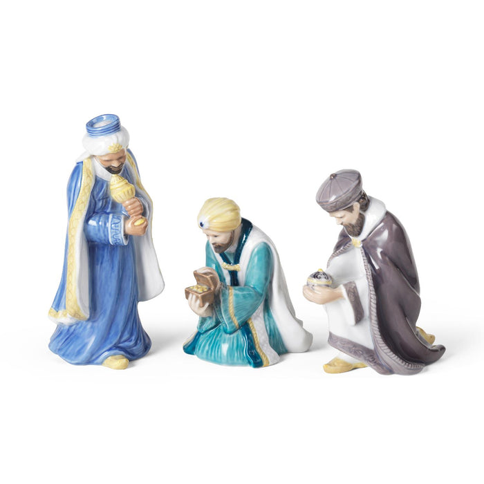 Royal Copenhagen Krippenset, Heilige Drei Könige 3 Stk.