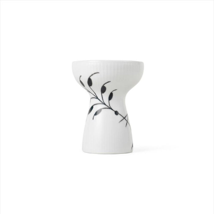 Royal Copenhagen Black Fluted Mega Vase 11cm