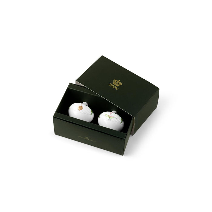 Royal Copenhagen Star Fluted Weihnachtsschmuck-Set 8,6 cm, 2 St.