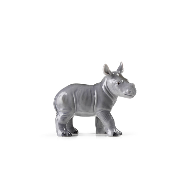 Royal Copenhagen Jahresfigur 2025, Nashornbaby, 12 cm