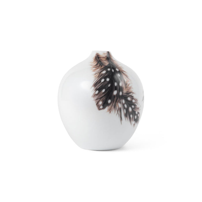 Royal Copenhagen Frühling Vase 2025, Perlhuhn, 13 cm