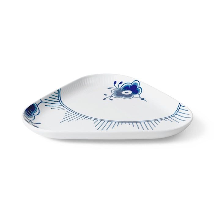 Royal Copenhagen Blue Fluted Dreiecksschale 23cm