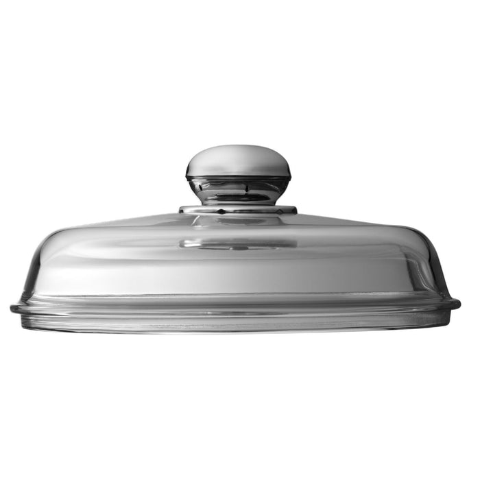 Silit Glasdeckel 24 cm mit Metallknauf