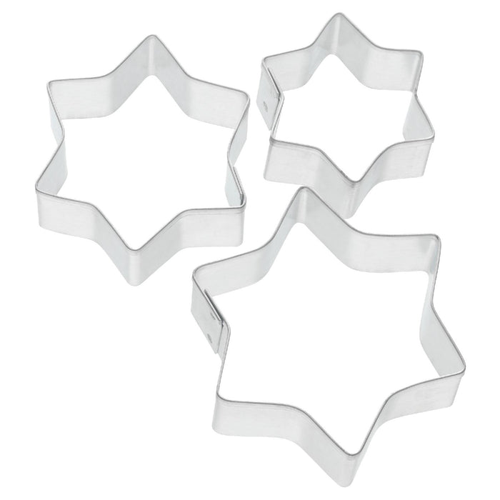 Kaiser Terrassen-Ausstechform-Set 3-teilig Stern
