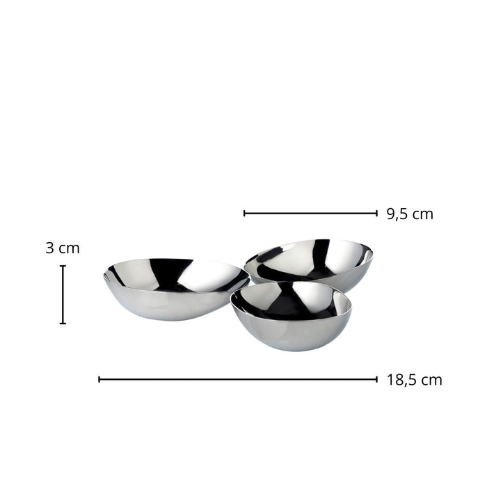 EDZARD Trippleschale Luma  Ø 18,5 cm