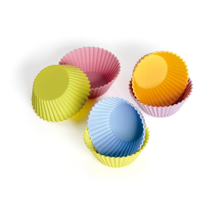 Kaiser Silikon-Muffinform-Set 6 Stück farbig Creativ
