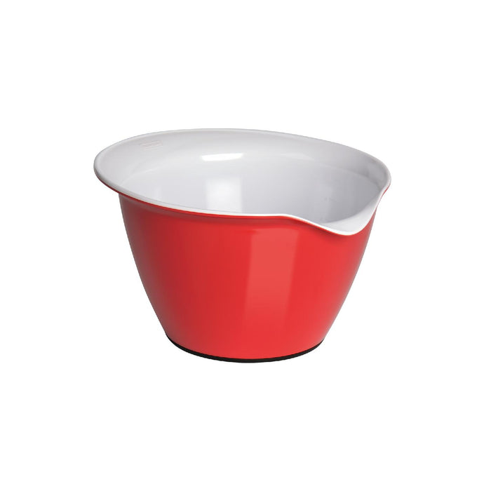 Kaiser Teigschüssel kirschRot / weiß 2,5 l Pâtisserie