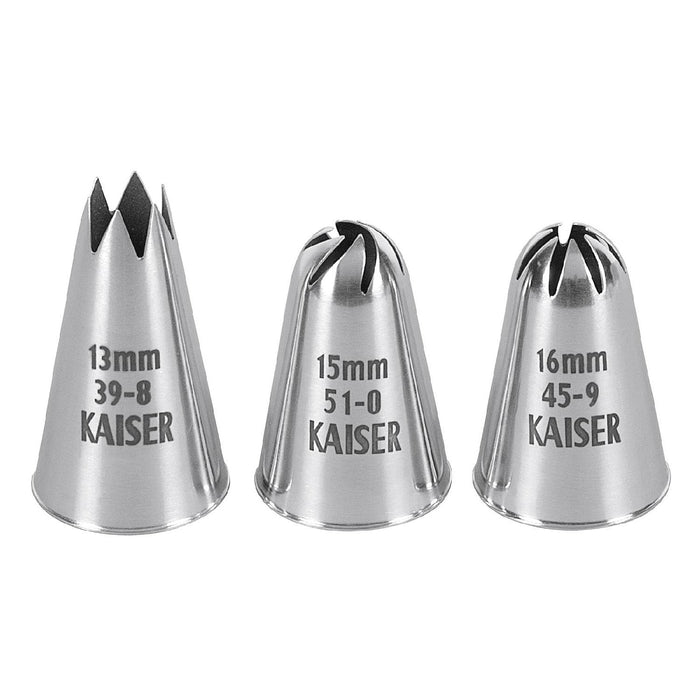 Kaiser Profi-Tüllensortiment 3-teilig Pâtisserie