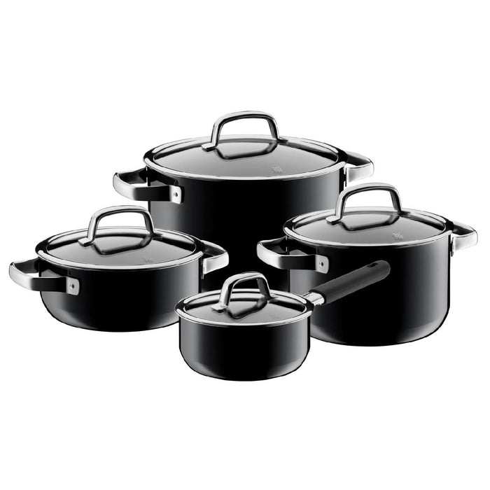 WMF 4-teiliges Kochgeschirr-Set Fusiontec Mineral Black