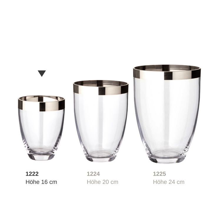 EDZARD Vase Charlotte H 16 cm