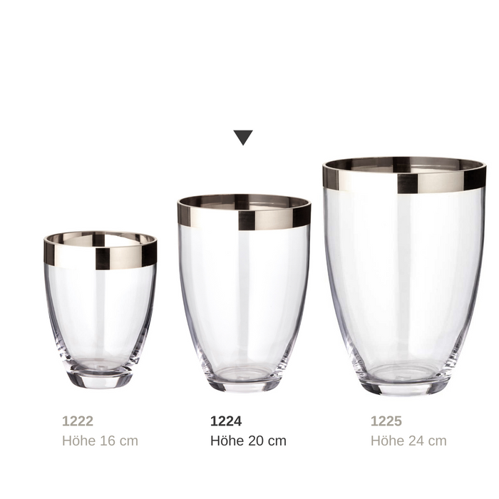 EDZARD Vase Charlotte H 20 cm