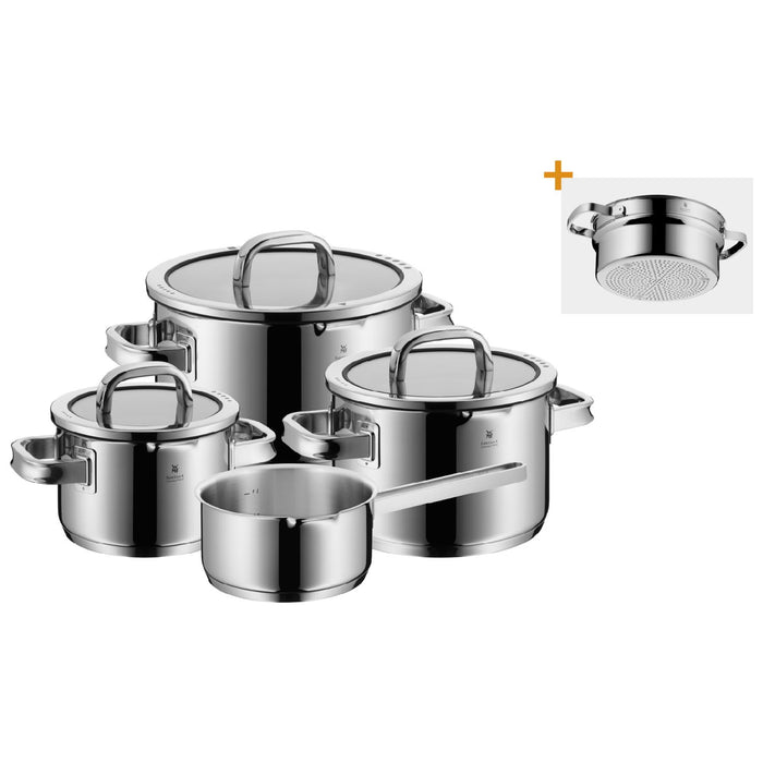 WMF Topf-Set Function 4, Limited Edition BLACK, 5-teilig