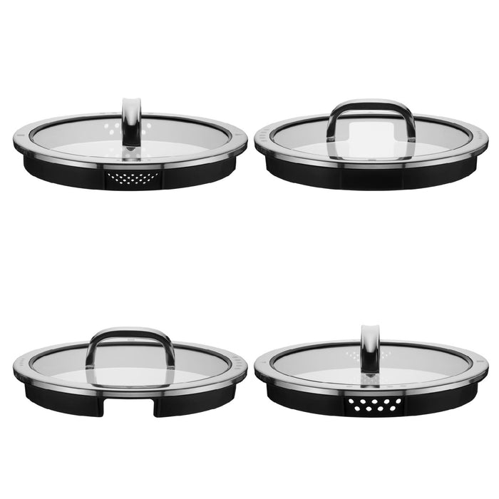 WMF Topf-Set Function 4, Limited Edition BLACK, 5-teilig
