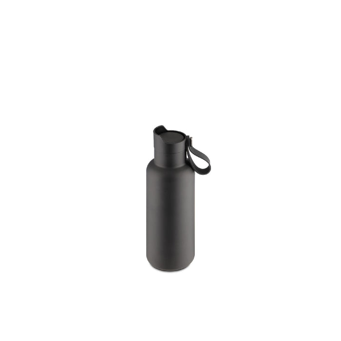 Weis Thermoflasche inkl. Deckel mit Trinkfunktion 0,5 L grau