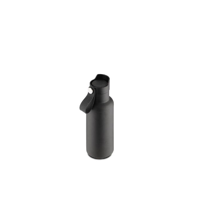 Weis Thermoflasche inkl. Deckel mit Trinkfunktion 0,5 L grau