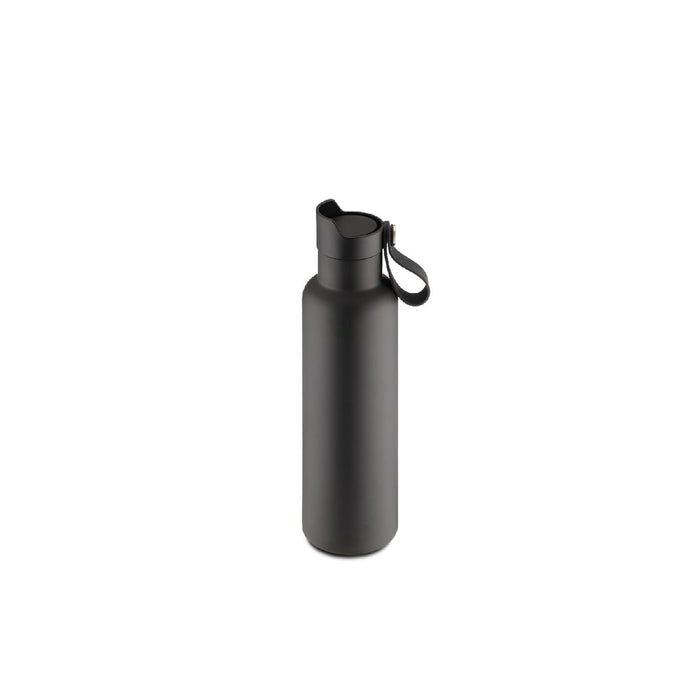 Weis Thermoflasche inkl. Deckel mit Trinkfunktion 0,7 L grau