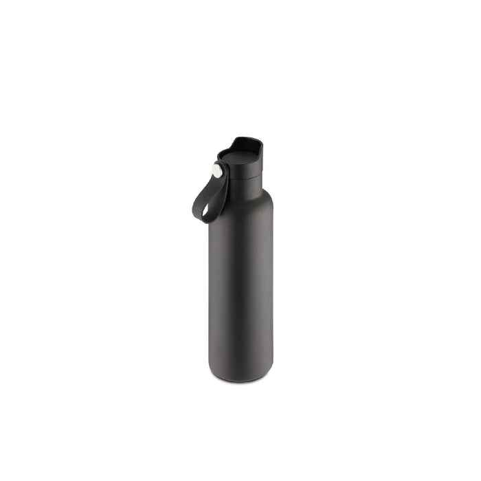 Weis Thermoflasche inkl. Deckel mit Trinkfunktion 0,7 L grau