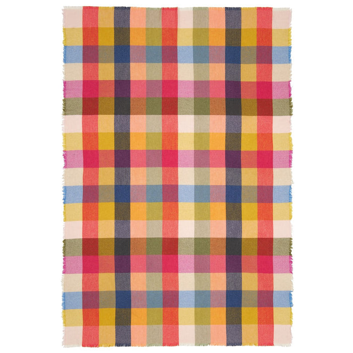 Eagle Products Decke ST. TROPEZ, 145x210 cm, rosa, ocker, bleu, natural, fuchsia