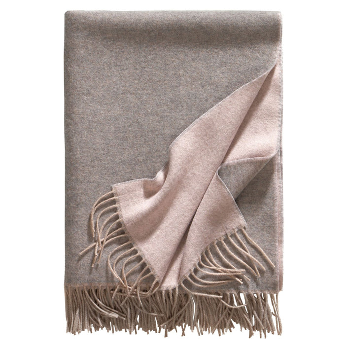 Eagle Products Decke ALASSIO, 135 x 195cm, silber-rose