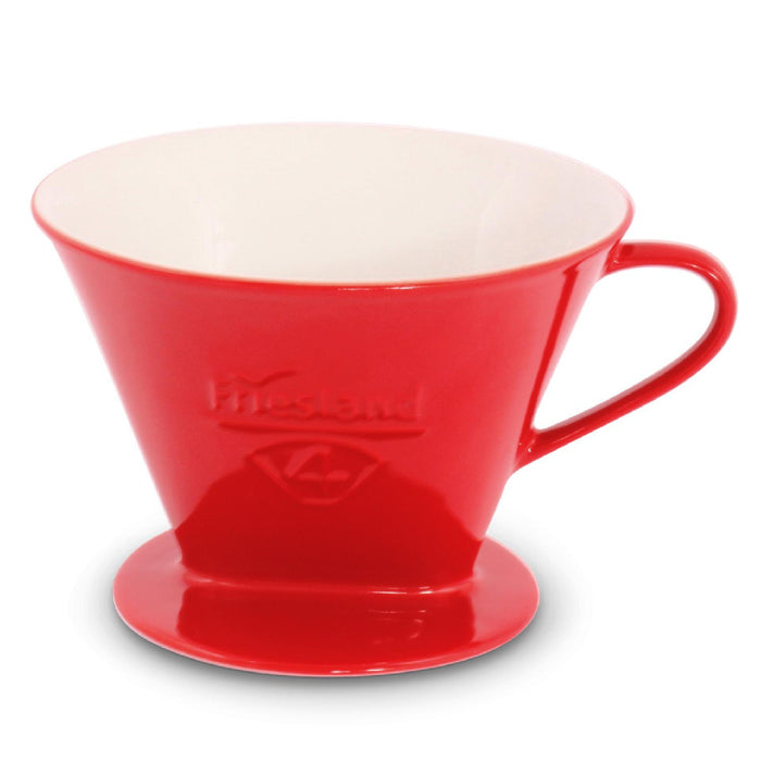 Friesland Kaffeefilter Gr. 4 Frieslandfilter Rot