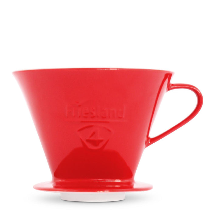 Friesland Kaffeefilter Gr. 4 Frieslandfilter Rot