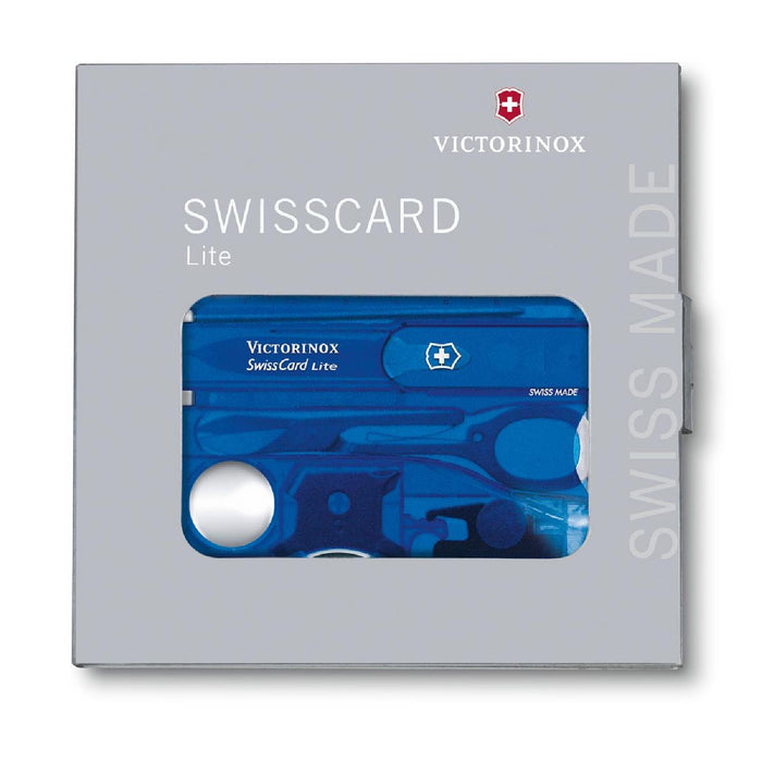 Victorinox Swiss Card Lite, Blau transparent