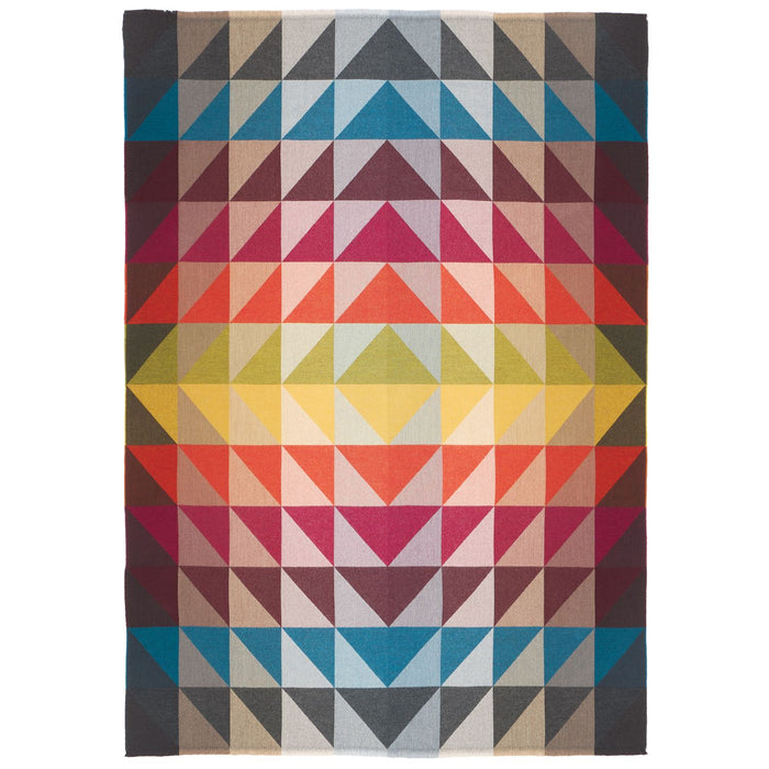 Eagle Products Decke CALYPSO, 135x200 cm, petrol, beere, spinat, ocker